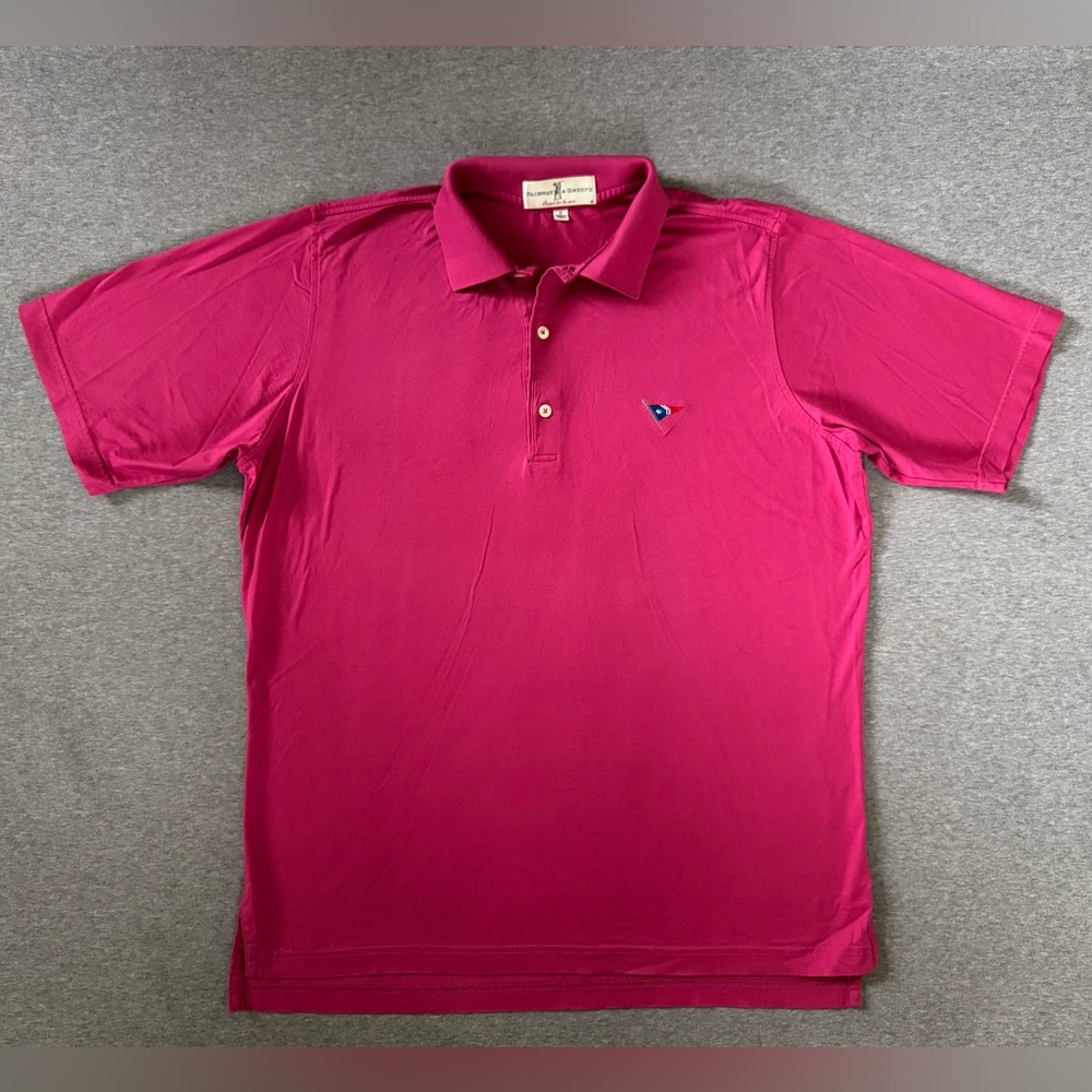Fairway &‎ Greene polo golf shirt in pink men’s M